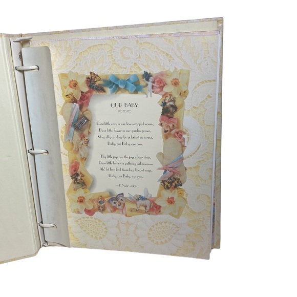 Cynthia Hart Baby Record Book Keepsake Victorian Journal Album - Picture 4 of 8